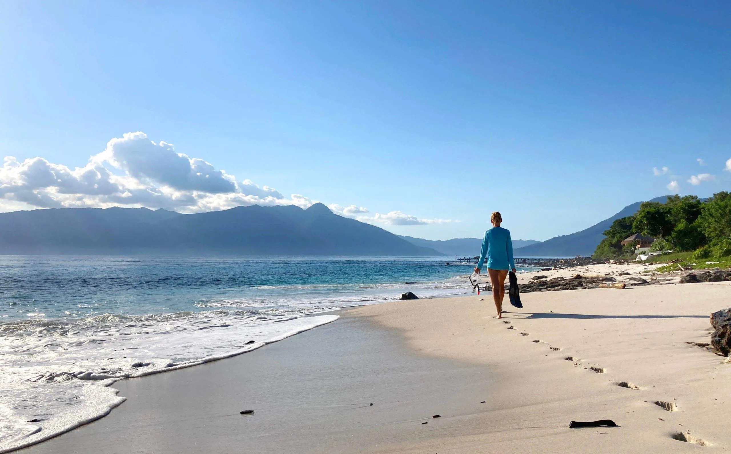 Snorkelling from the SAVU beach Snorkelling from the SAVU beach Alor Dive Resort