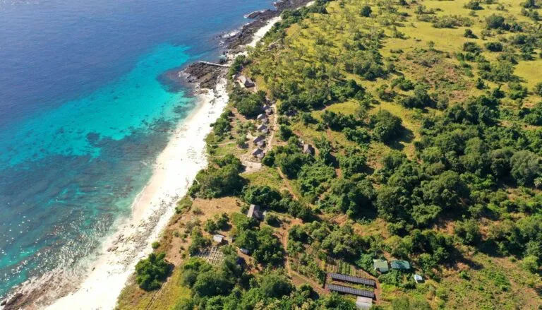 Savu South Alor House Reef by drone