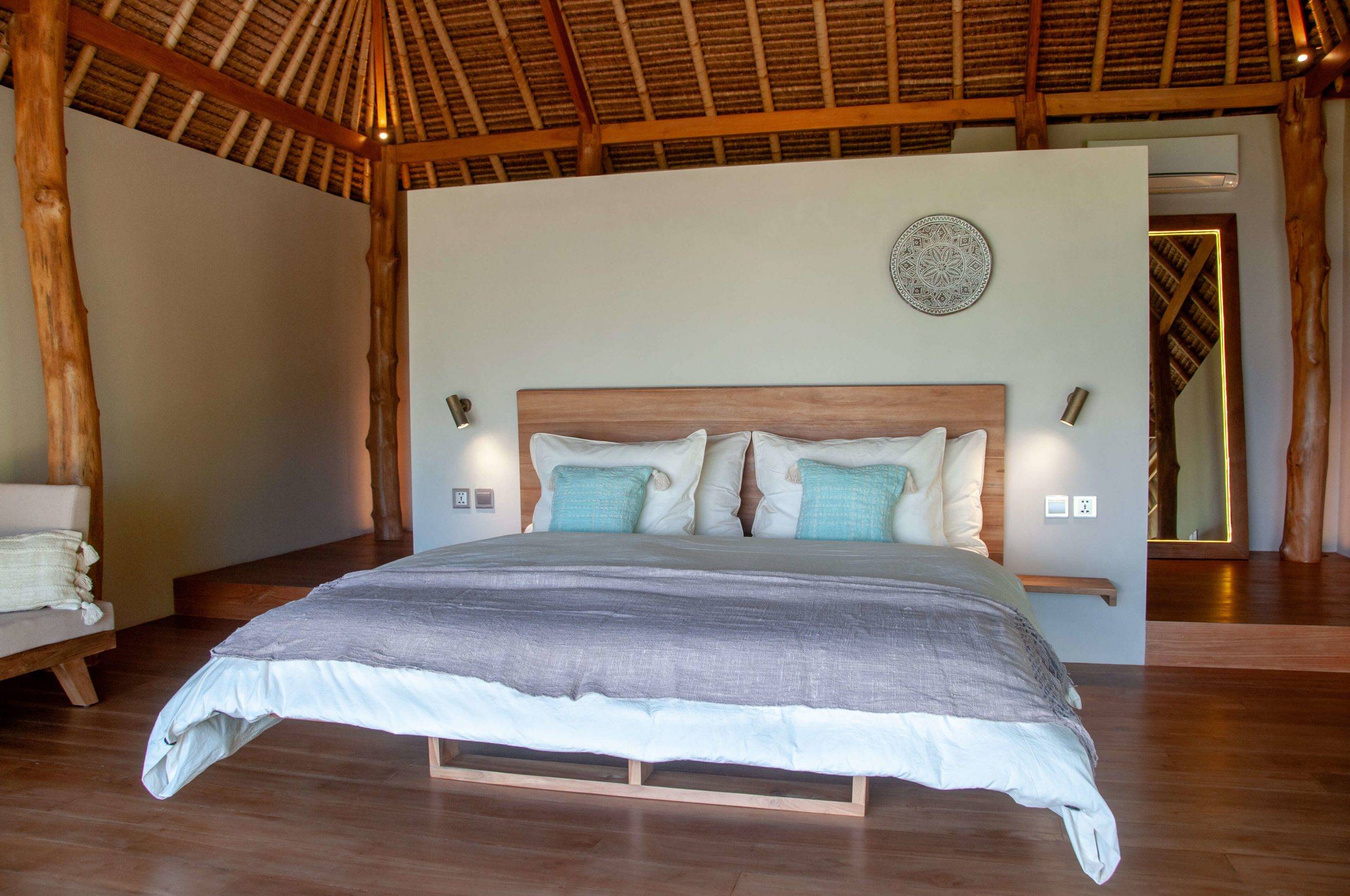 SAVU Beach Cottage Bedroom SAVU Alor Dive Resort Beach Cottage Bedroom
