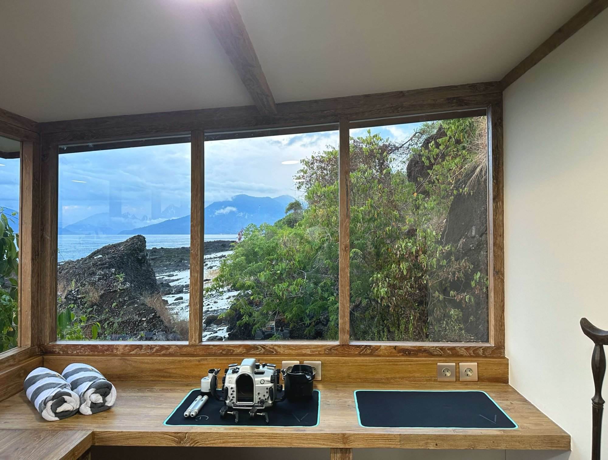 Underater Photography facilities at SAVU South Alor Dive Resort